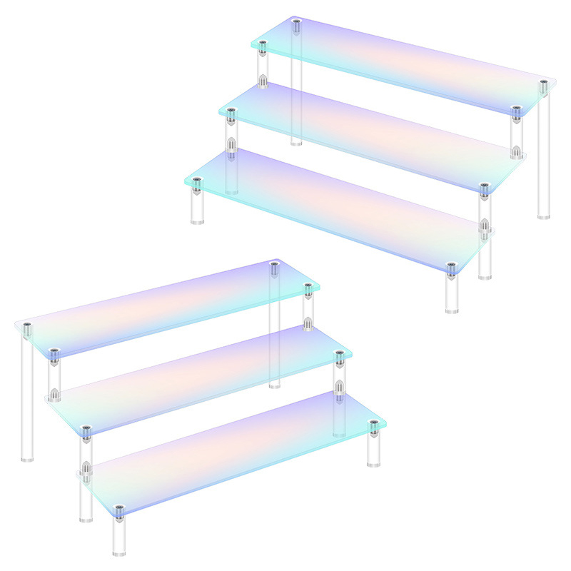 Sustainable Living Eco Friendly - 1-5 Tier schillernden Acryl Display Riser