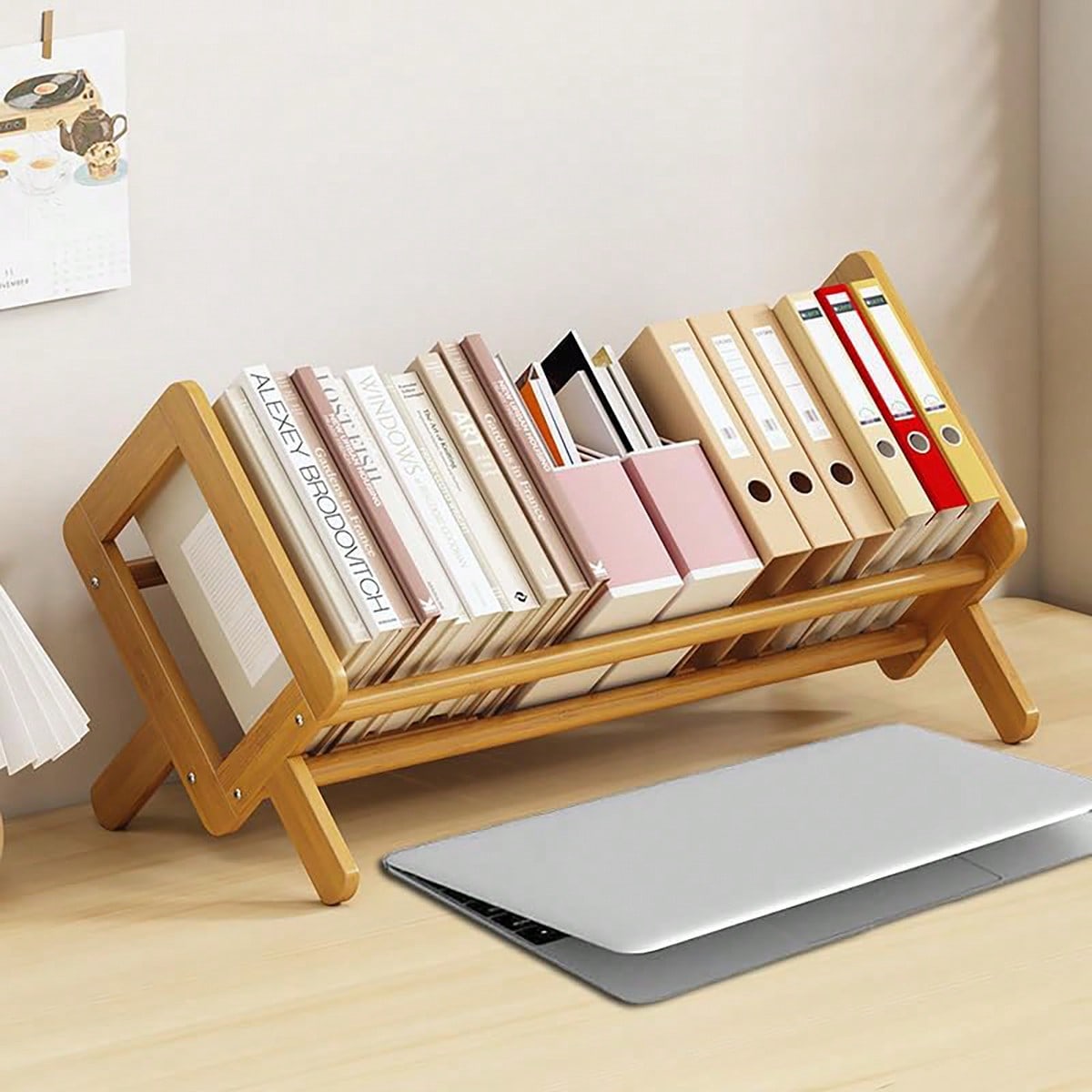 Sustainable Living Eco Friendly - Desktop Bücherregal Hause Wohnzimmer Kleine Dekoration