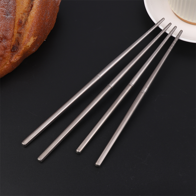 Bamboo Cutlery Travel - Ultraleichte Essstäbchen aus Titanlegierung, langlebig, ungiftig,