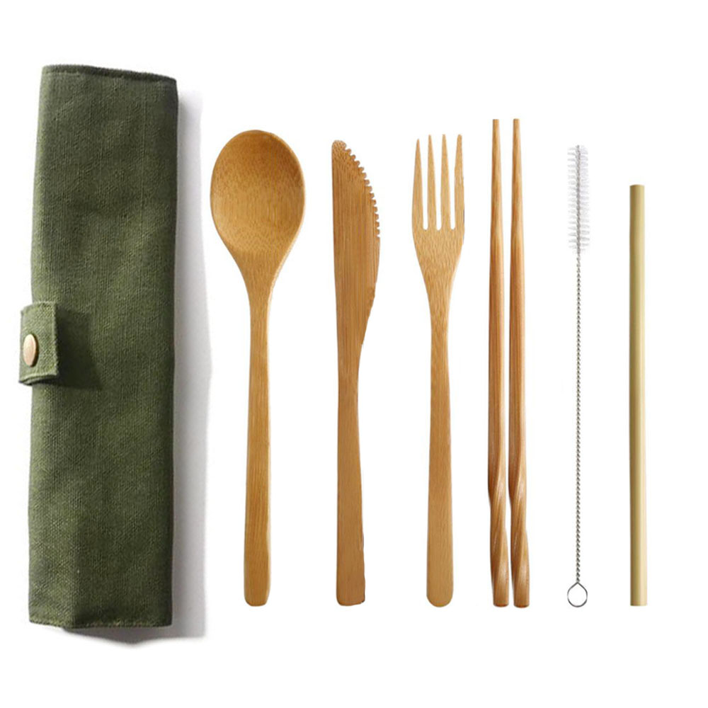 Wiederverwendbares Bambus-Best – Bamboo Cutlery Travel Bewertung und Preis