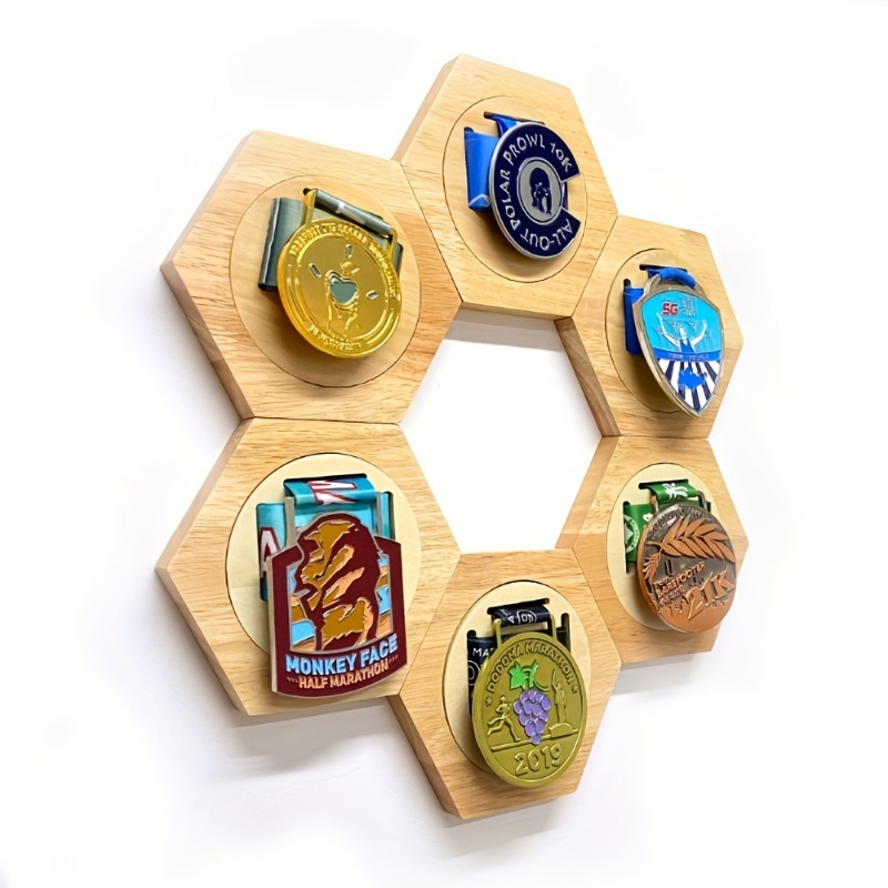 6er-Pack sechseckige Medaillen – Sustainable Living Eco Friendly Bewertung und Preis