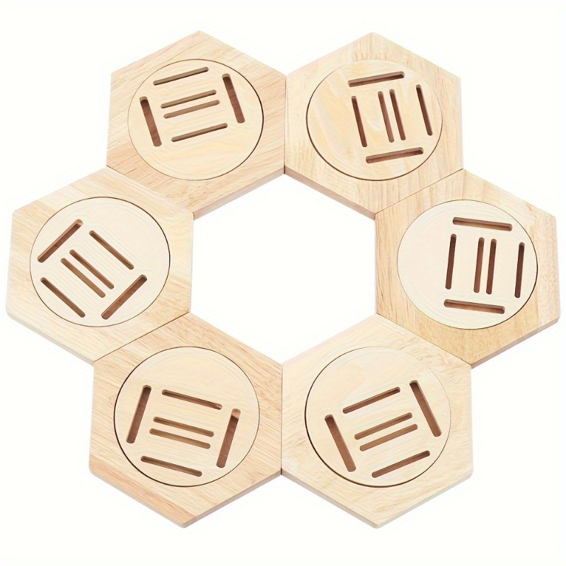 6er-Pack sechseckige Medaillen – Sustainable Living Eco Friendly Bewertung und Preis