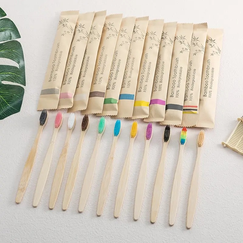 10er-Pack Natürliche Bambus-Za – Bamboo Toothbrush Set Bewertung und Preis