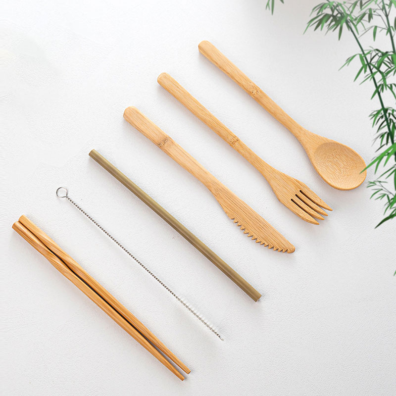 Bambus-Reisegeschirr, wiederve – Bamboo Cutlery Travel Bewertung und Preis